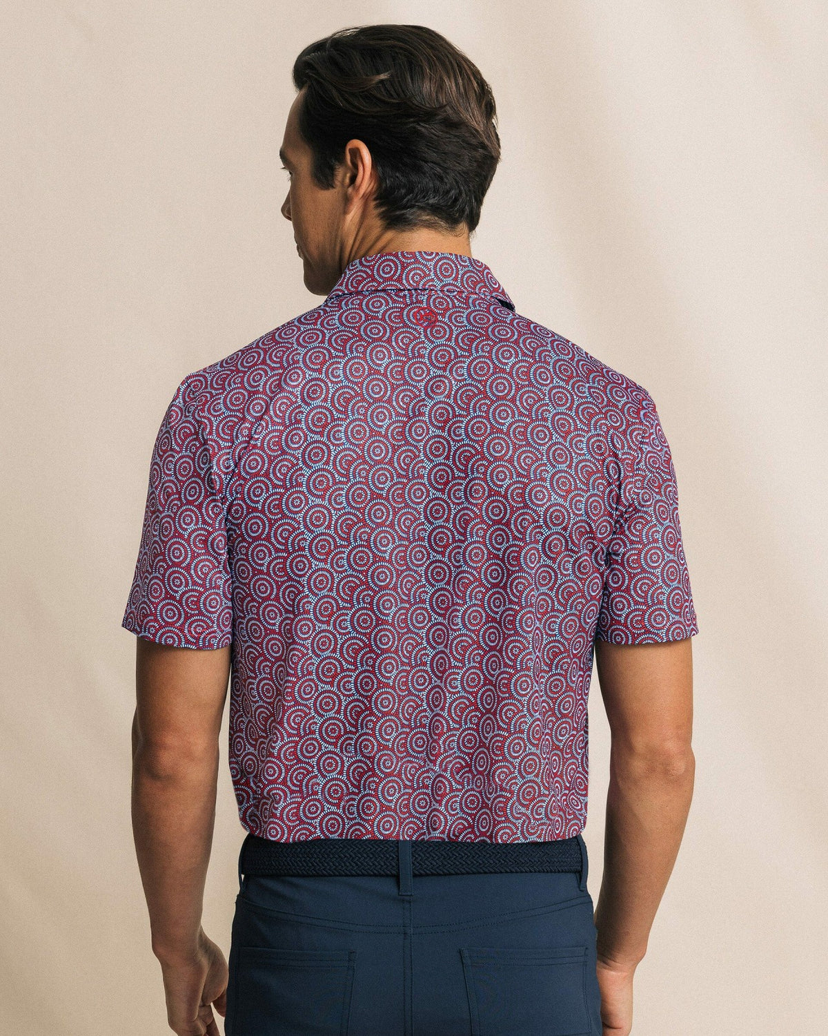 Driver Fireworks Printed Polo
