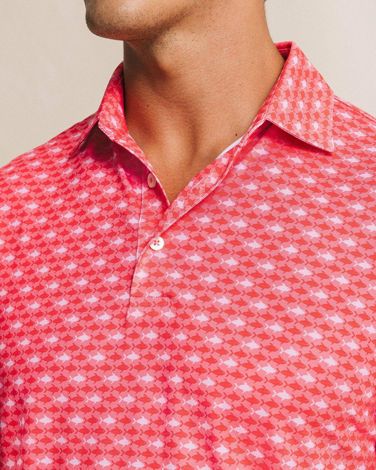 Driver Fintastic Frenzy Printed Polo