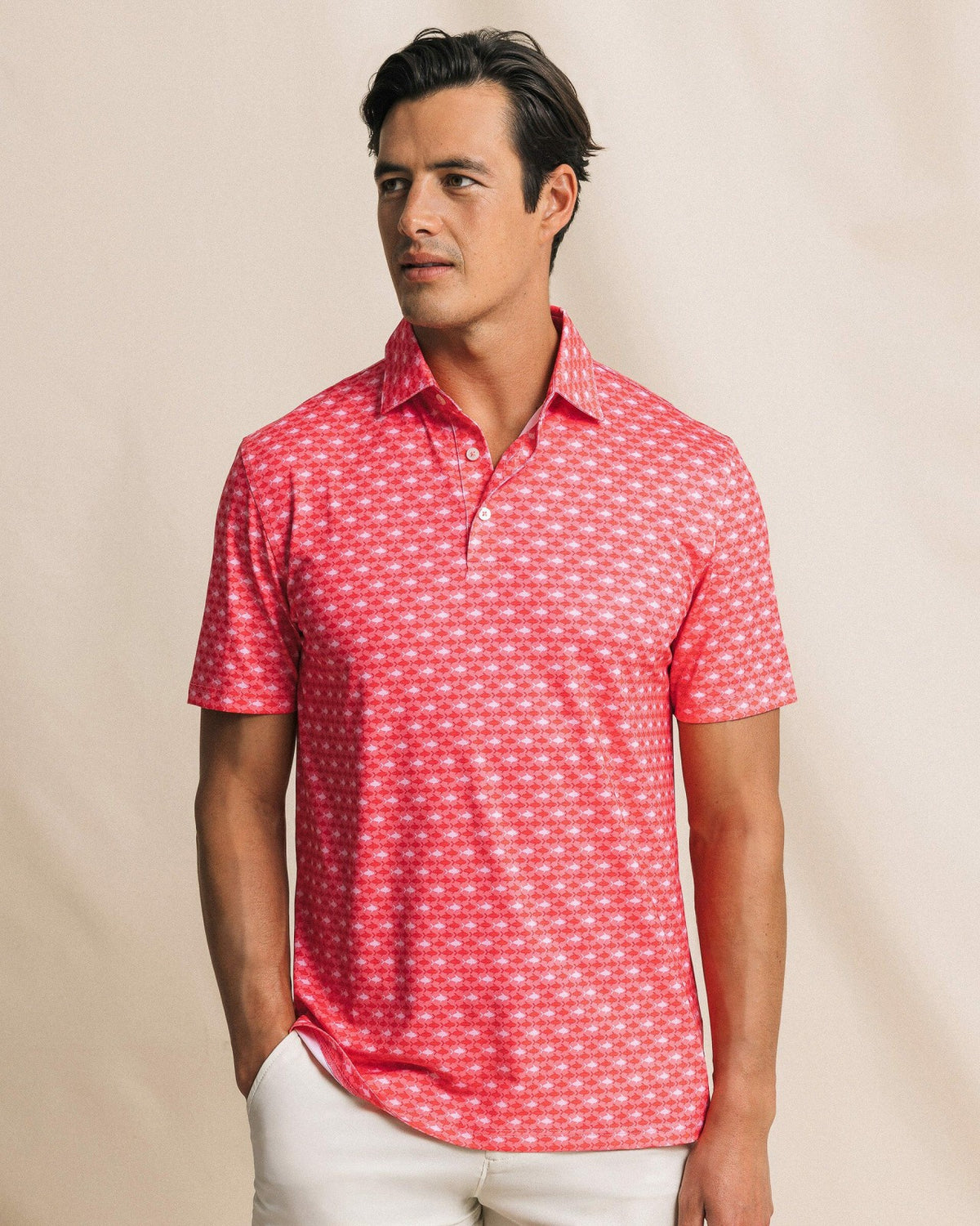 Driver Fintastic Frenzy Printed Polo