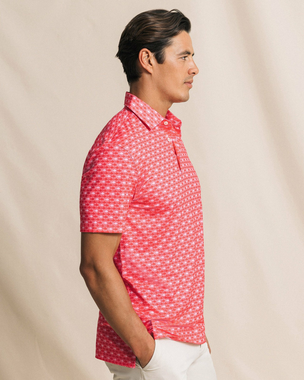 Driver Fintastic Frenzy Printed Polo