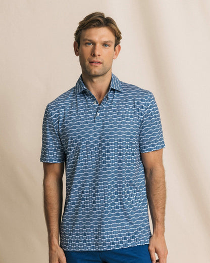 Driver Ocean Echo Printed Polo