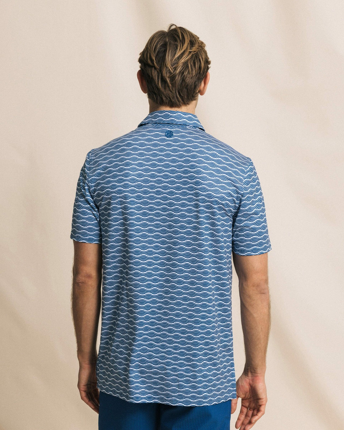 Driver Ocean Echo Printed Polo