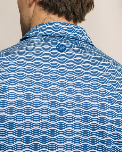 Driver Ocean Echo Printed Polo