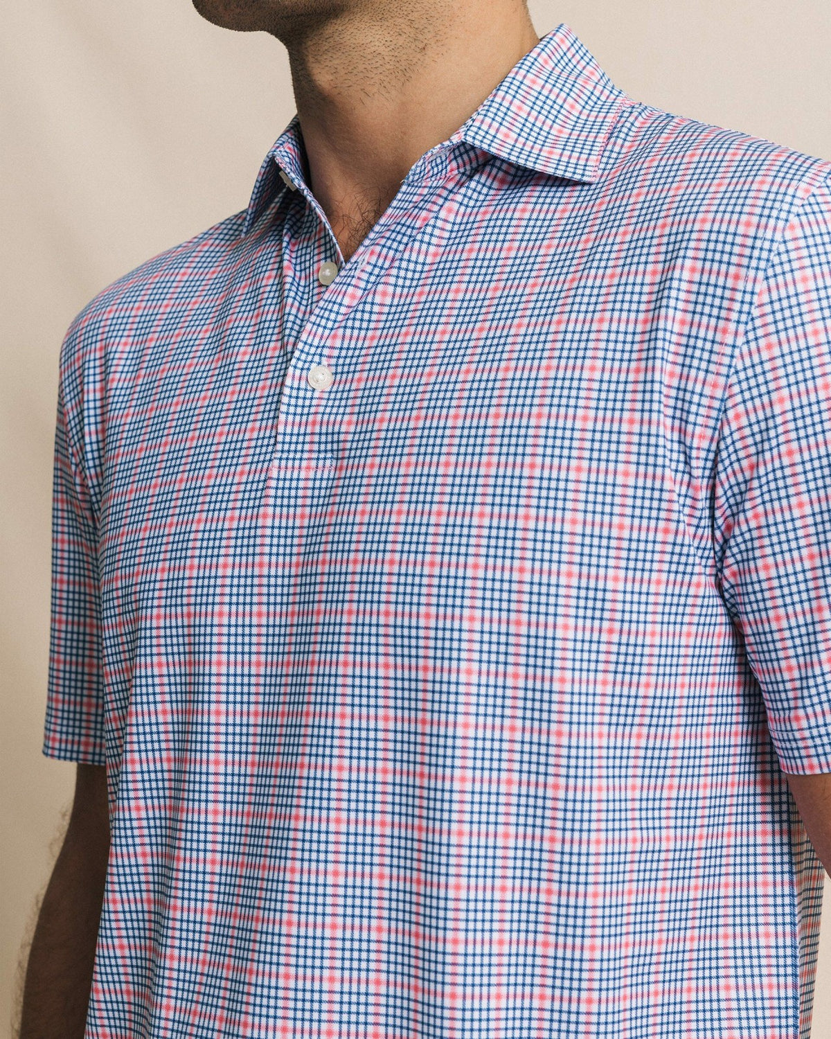 Driver Surfside Retreat Plaid Polo