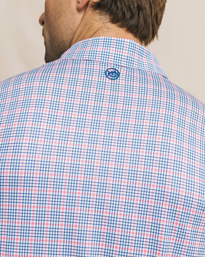 Driver Surfside Retreat Plaid Polo