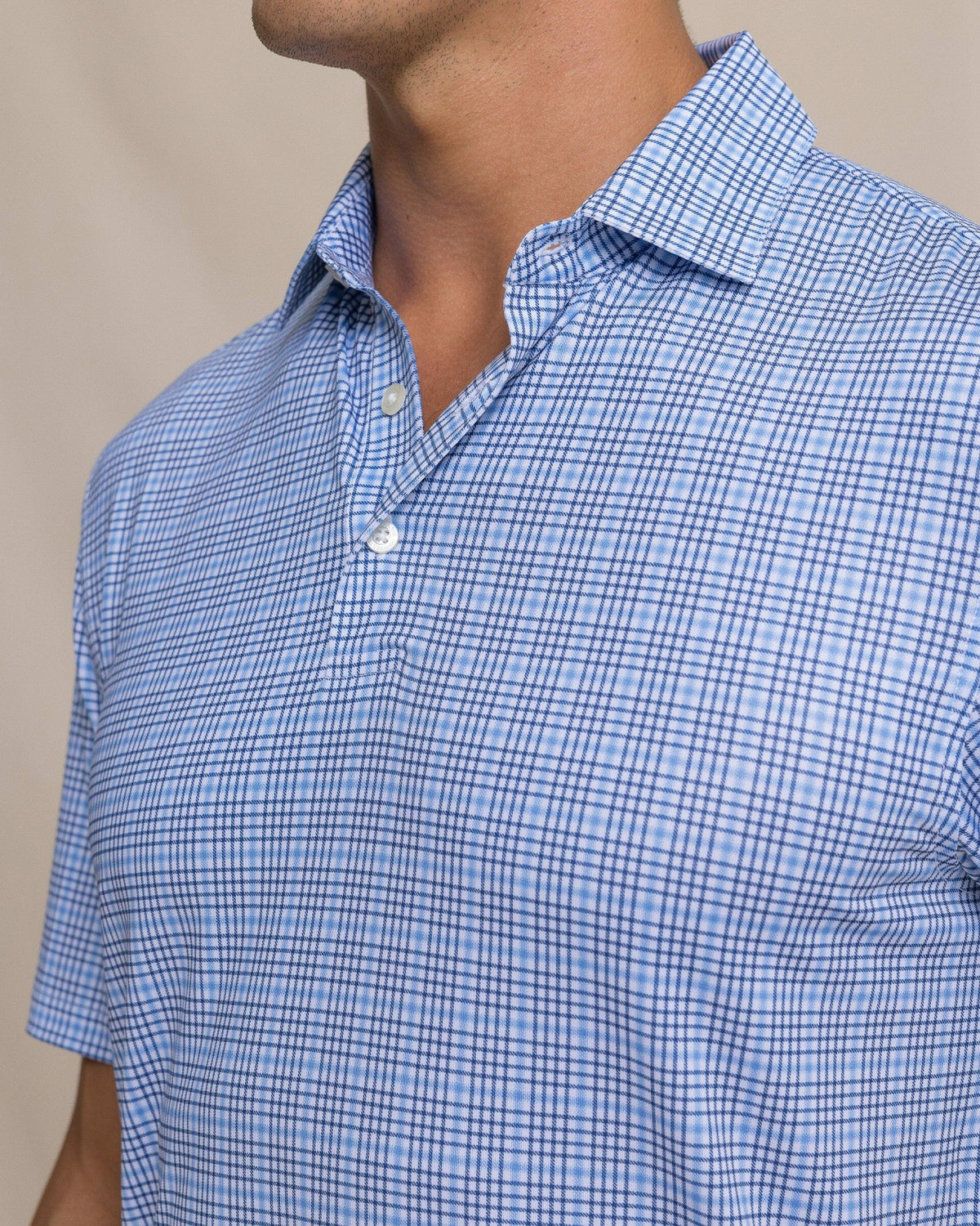 Driver Surfside Retreat Plaid Polo