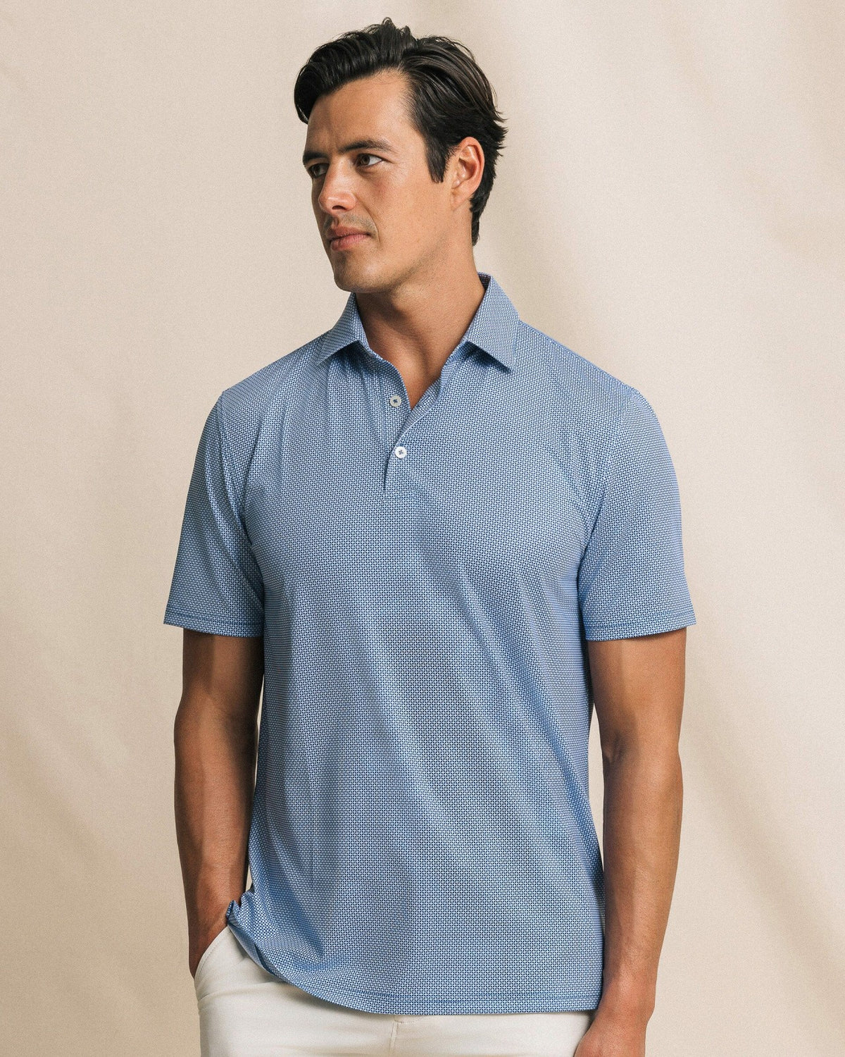 Driver Ocean Vista Printed Polo