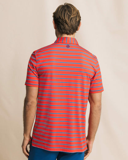 Moonlight Bay Stripe Performance Polo