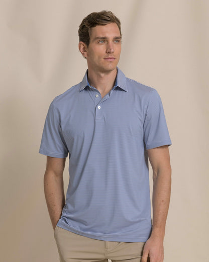 Meadowbrook Stripe Performance Polo