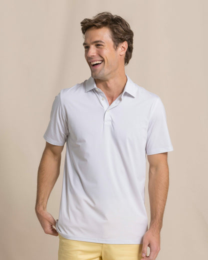 Meadowbrook Stripe Performance Polo