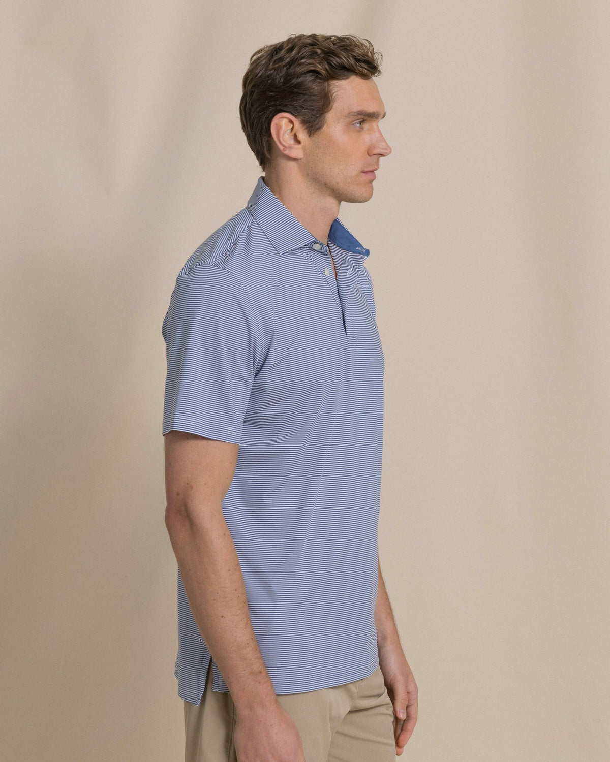 Meadowbrook Stripe Performance Polo