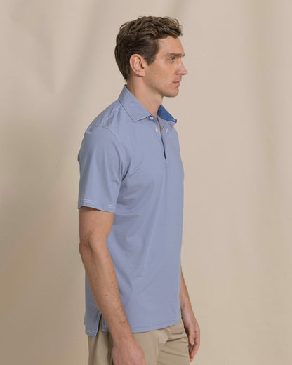 Meadowbrook Stripe Performance Polo