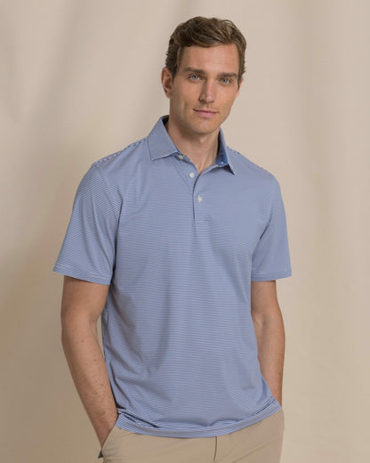 Meadowbrook Stripe Performance Polo