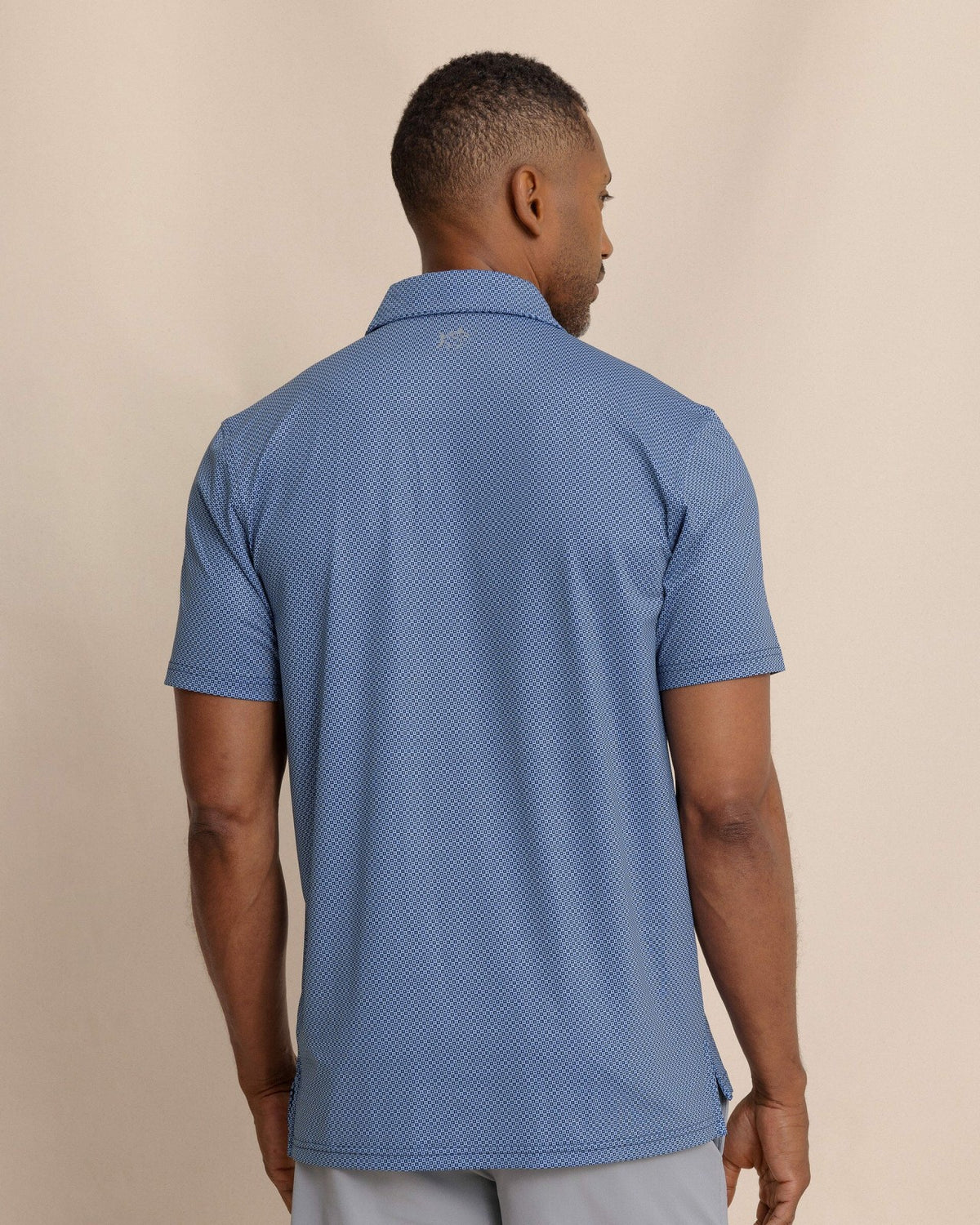 Driver Coastal Geo Printed Polo