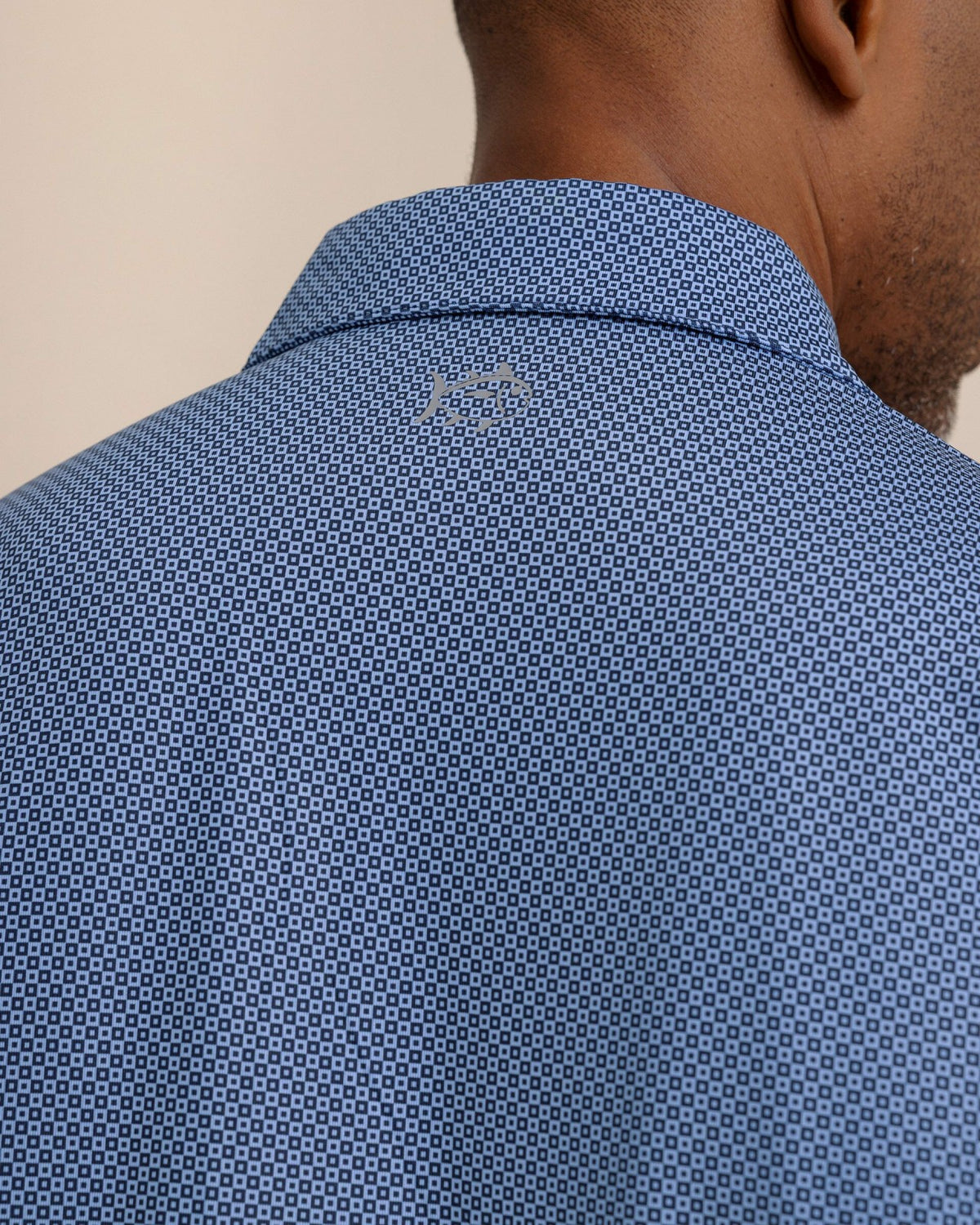 Driver Coastal Geo Printed Polo