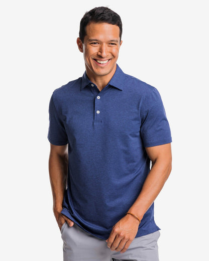brrr°®-eeze Heather Performance Polo Shirt