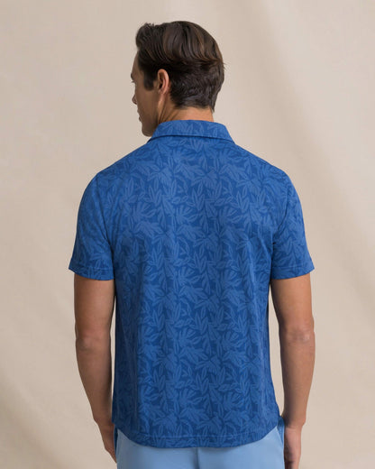 Island Fronds Jacquard Polo