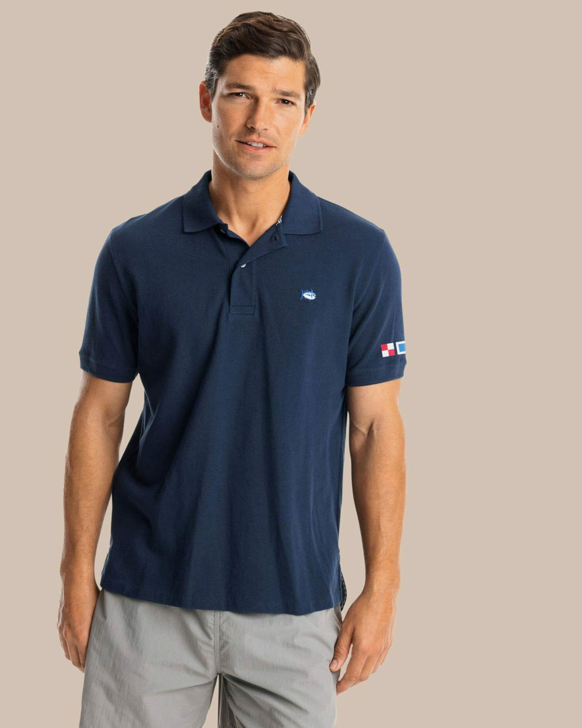 USA Nautical Flags Skipjack Polo