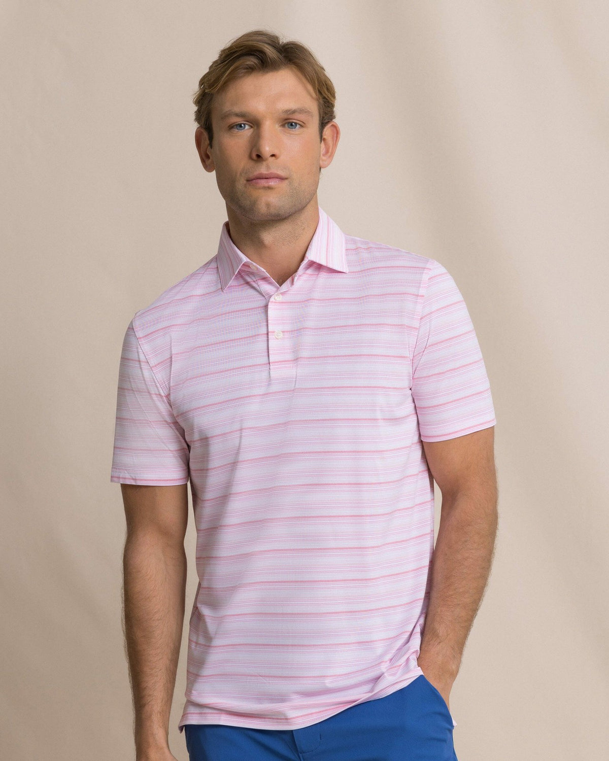 Driver Wild Winds Stripe Polo
