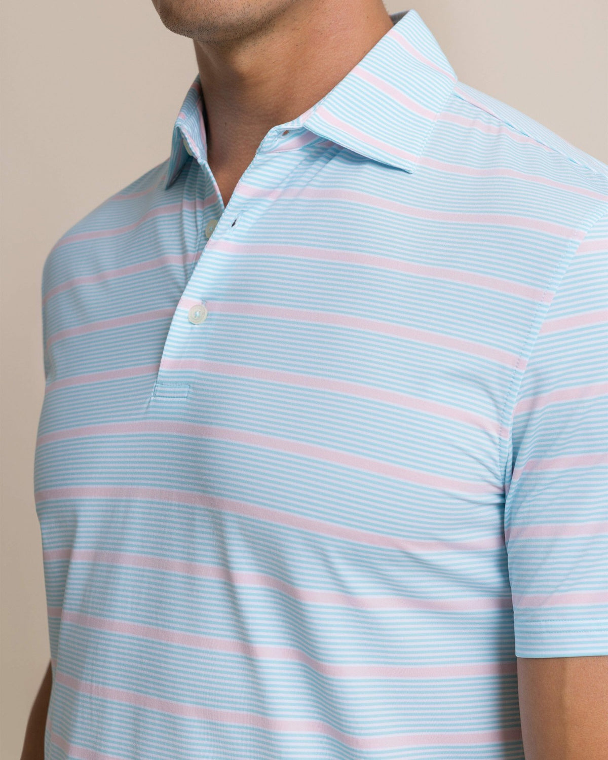 Core Sound Stripe Performance Polo