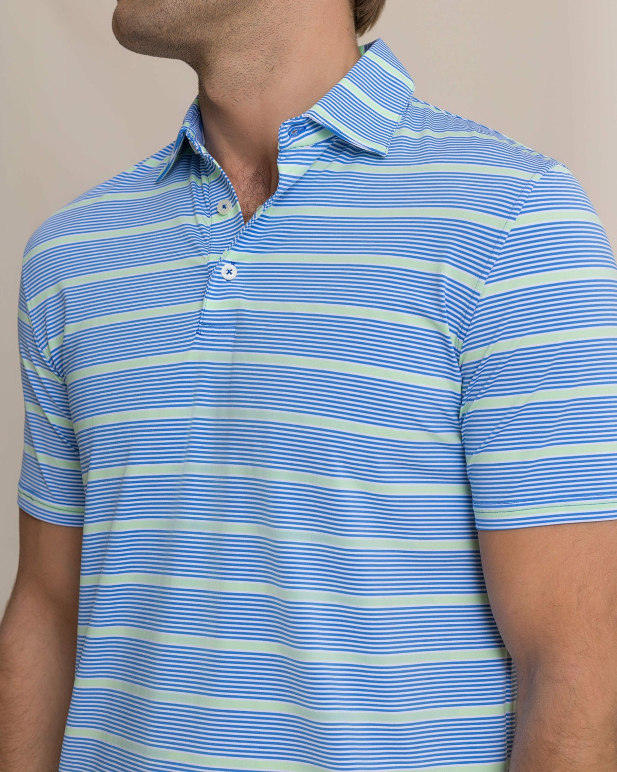 Core Sound Stripe Performance Polo