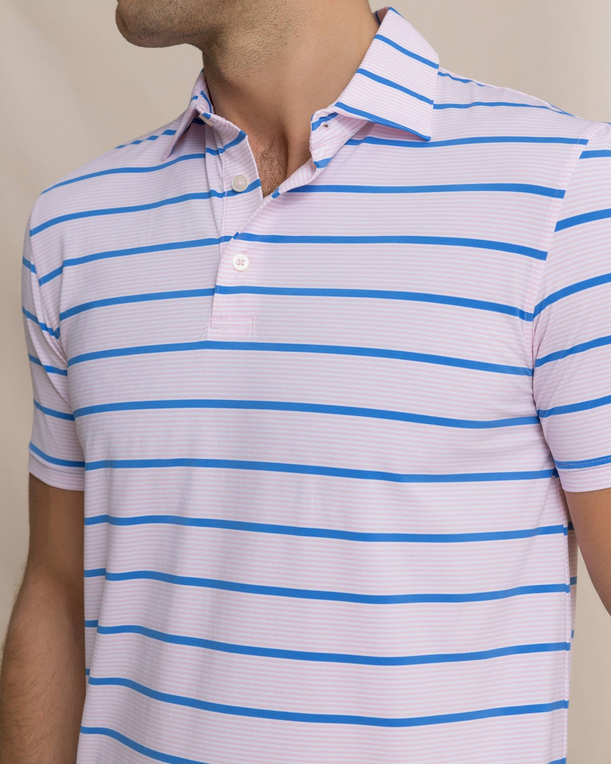 Core Sound Stripe Performance Polo