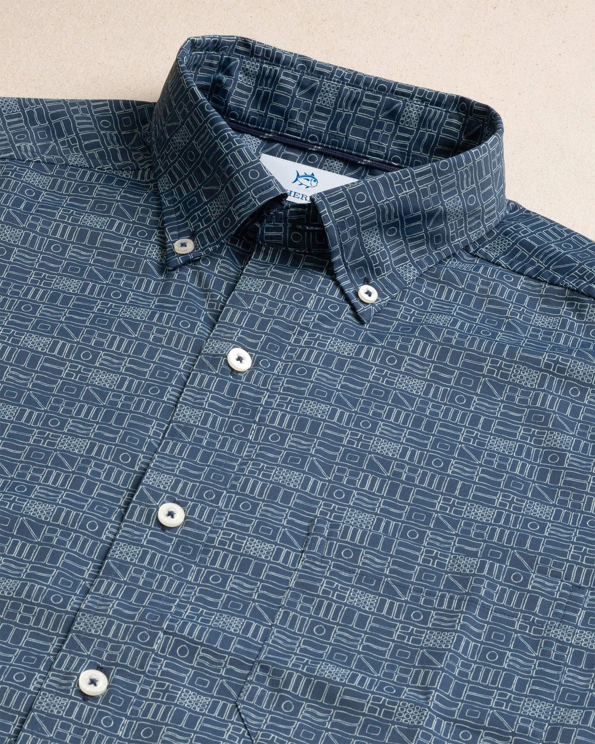 ST Nautical Flags Short Sleeve Sport Shirt