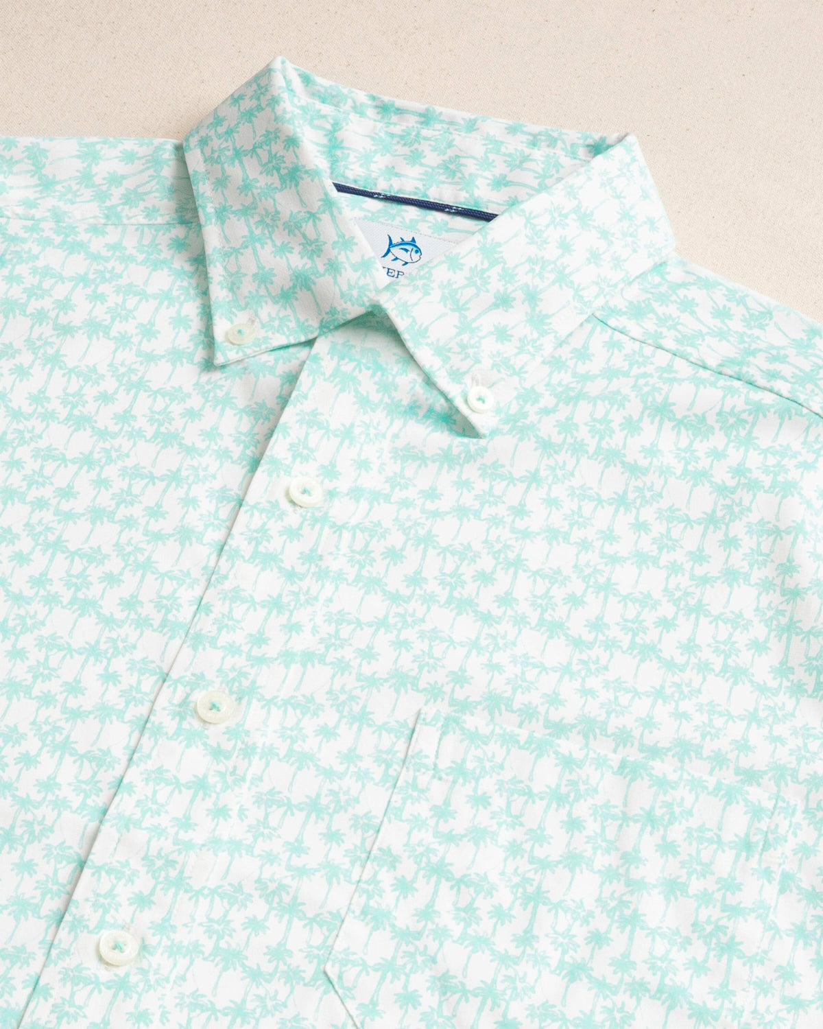 Talk To The Palm Short Sleeve Sport Shirt