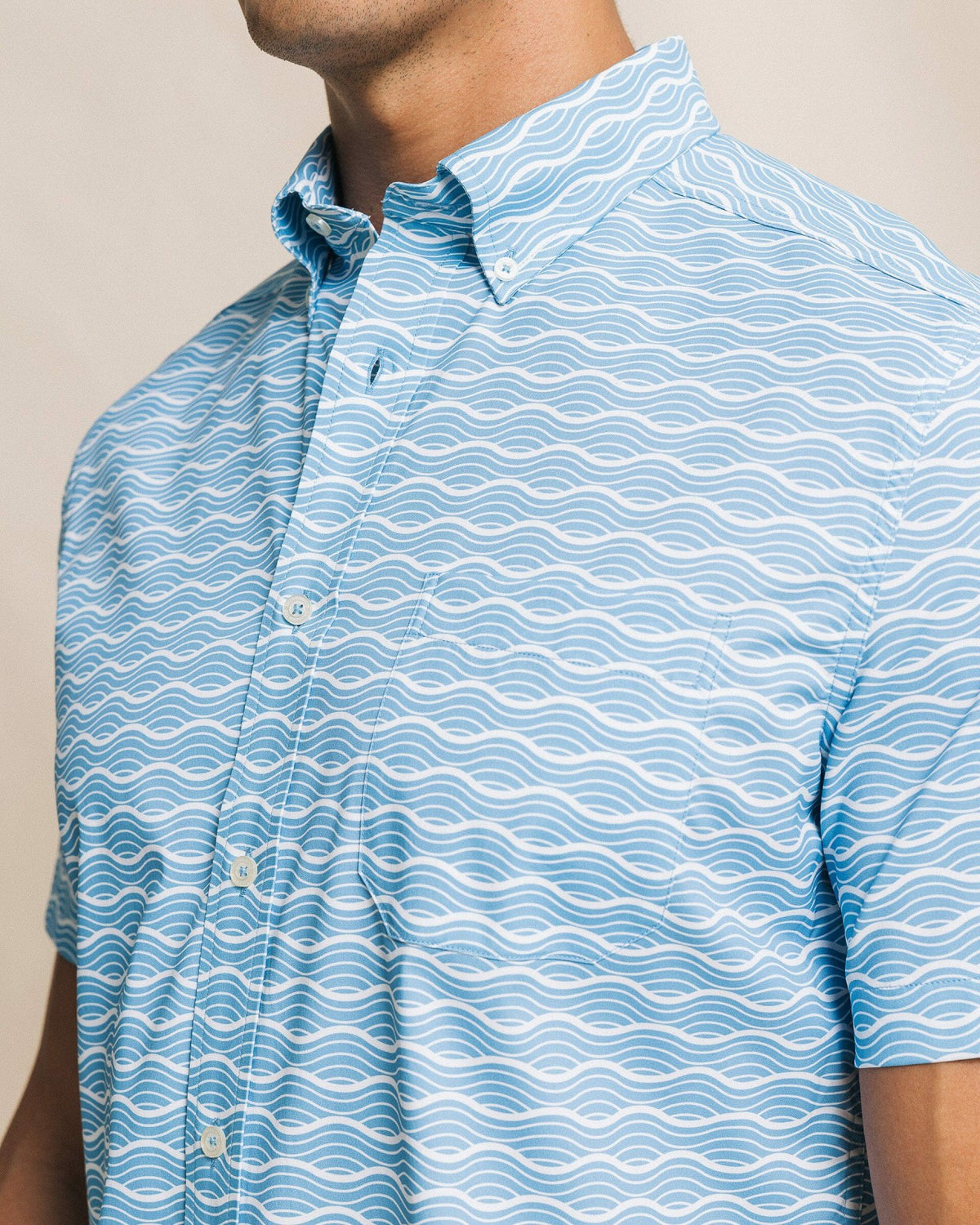 Ocean Echo Short Sleeve Sport Shirt