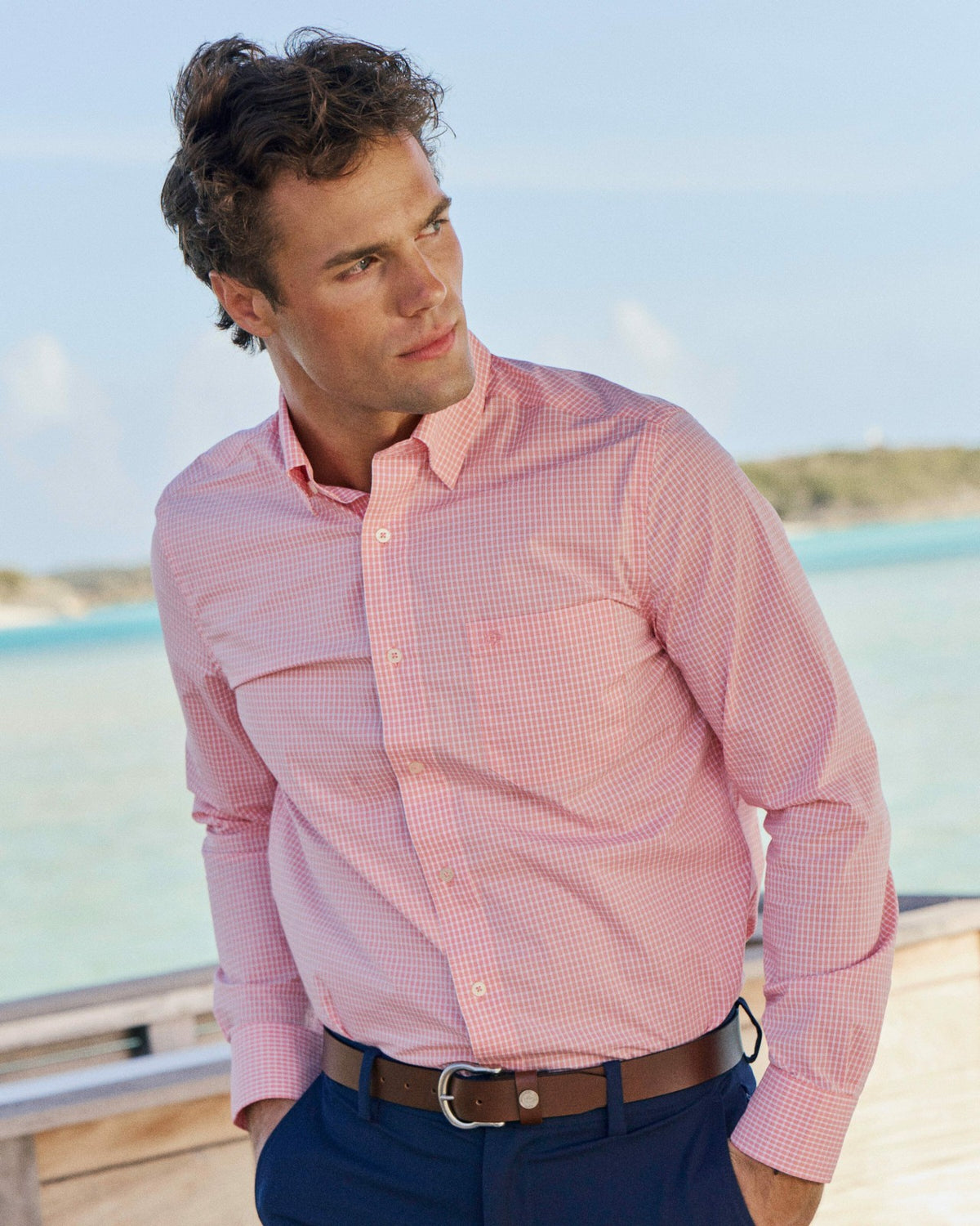 Tidal Pool Charleston Sport Shirt