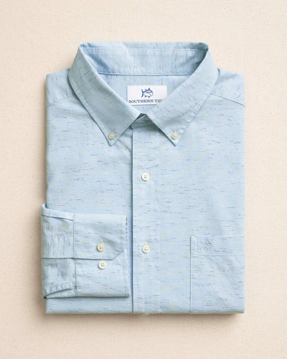 Ocean Mist Slub Sport Shirt
