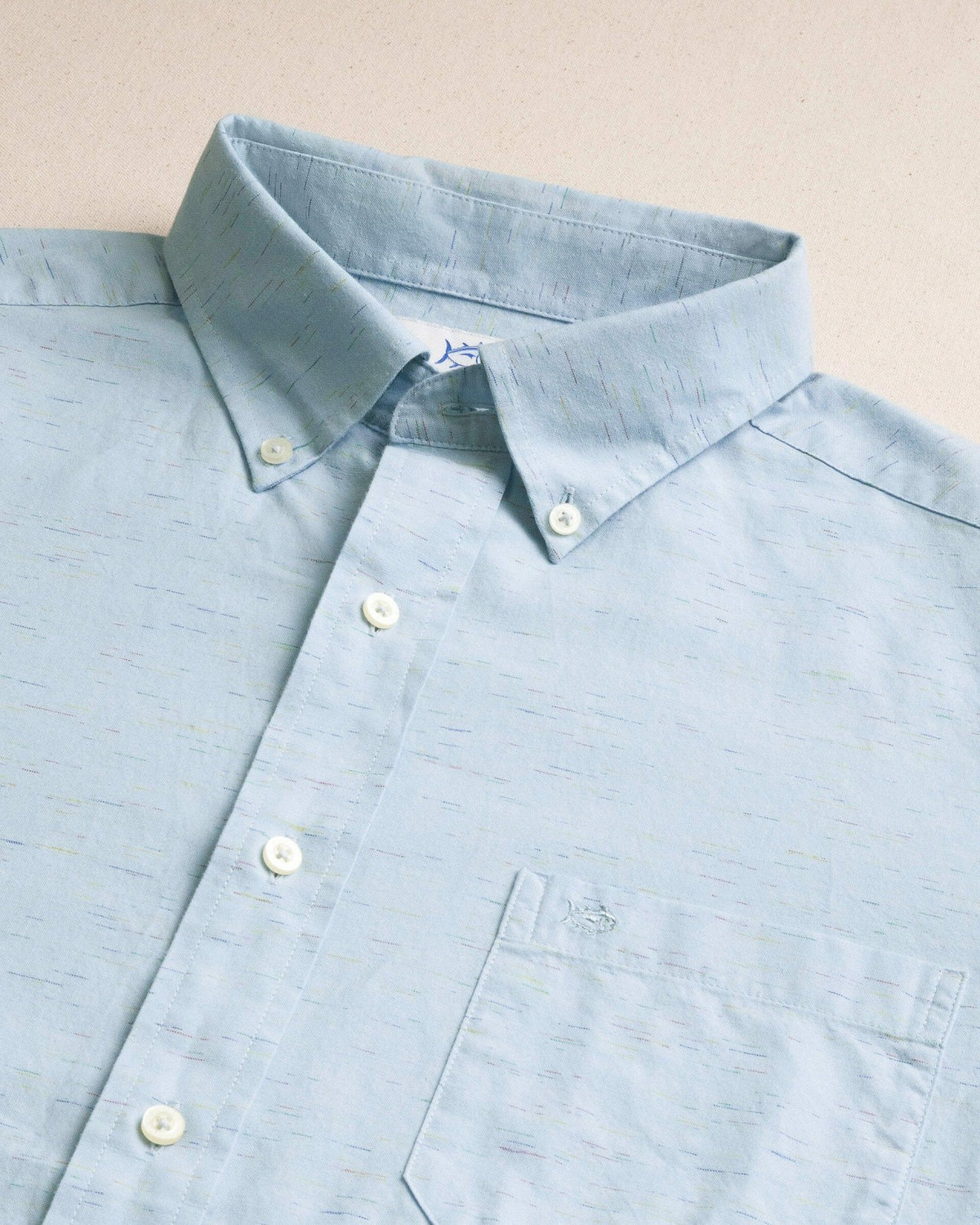 Ocean Mist Slub Sport Shirt