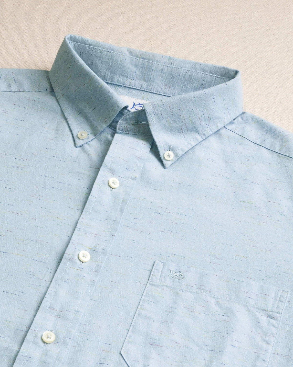 Ocean Mist Slub Sport Shirt