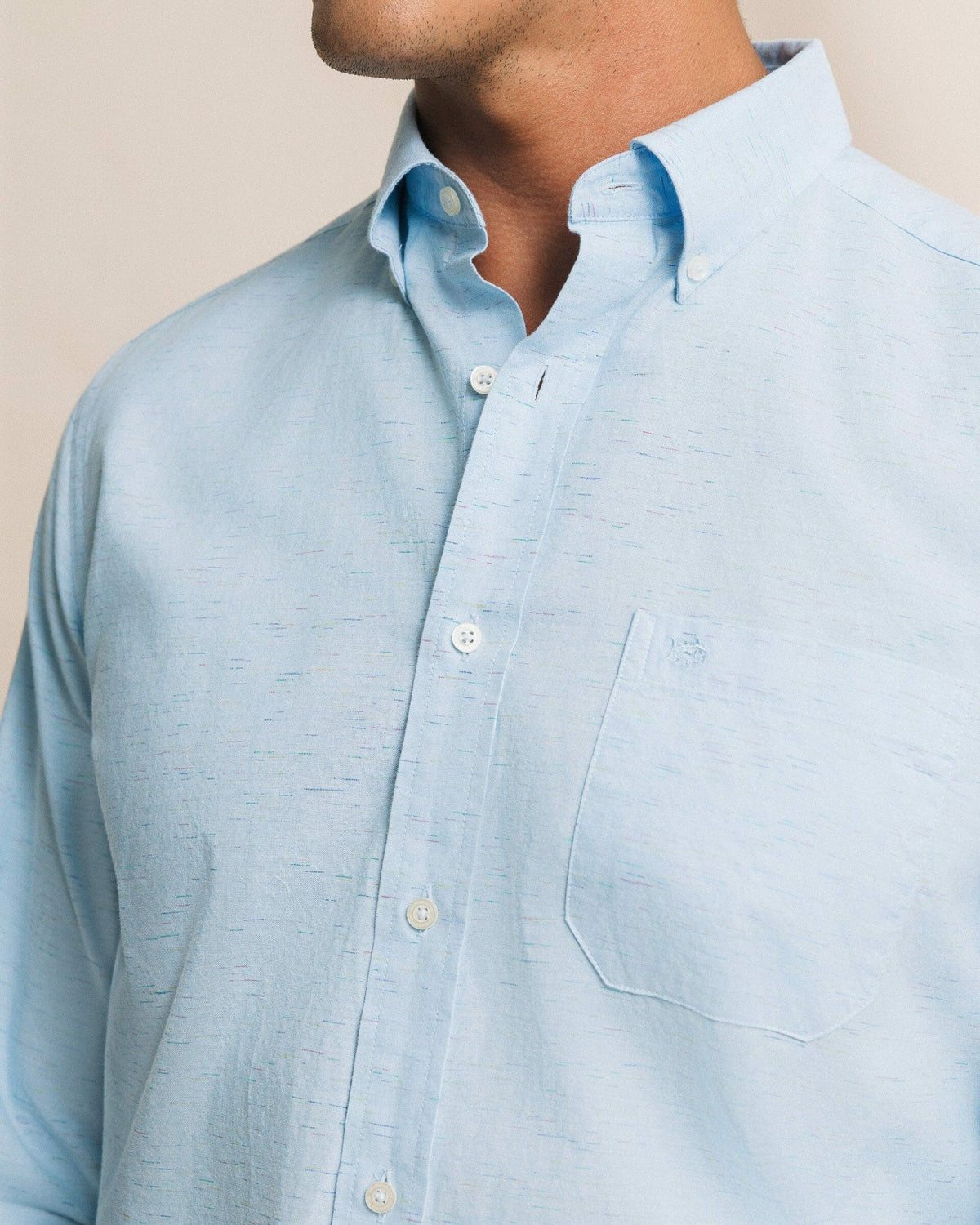 Ocean Mist Slub Sport Shirt