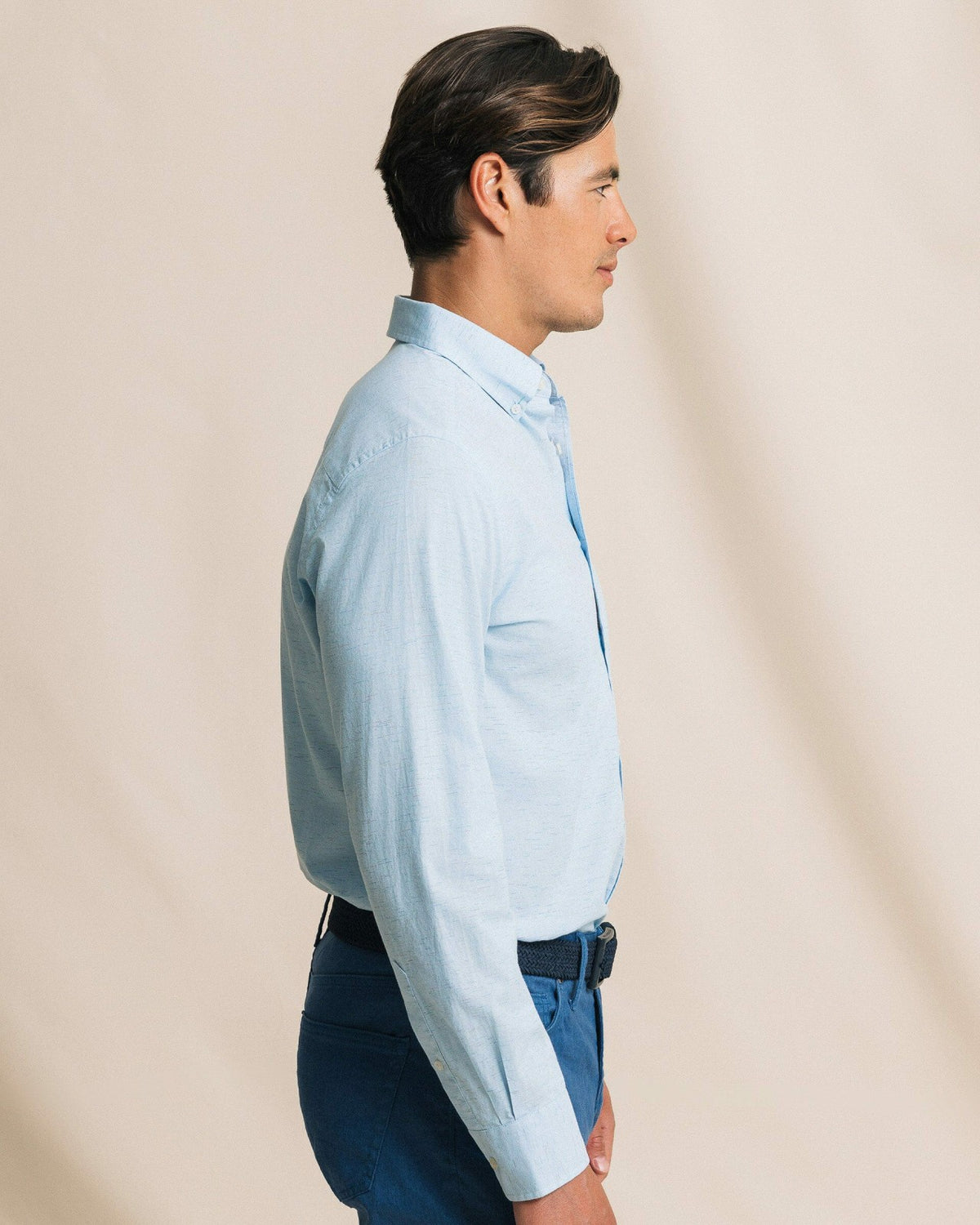 Ocean Mist Slub Sport Shirt