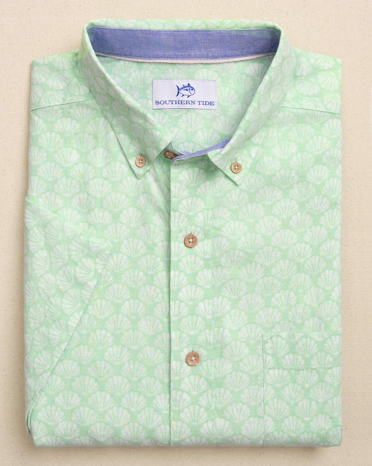 Seashell Cove Short Sleeve Sport Shirt