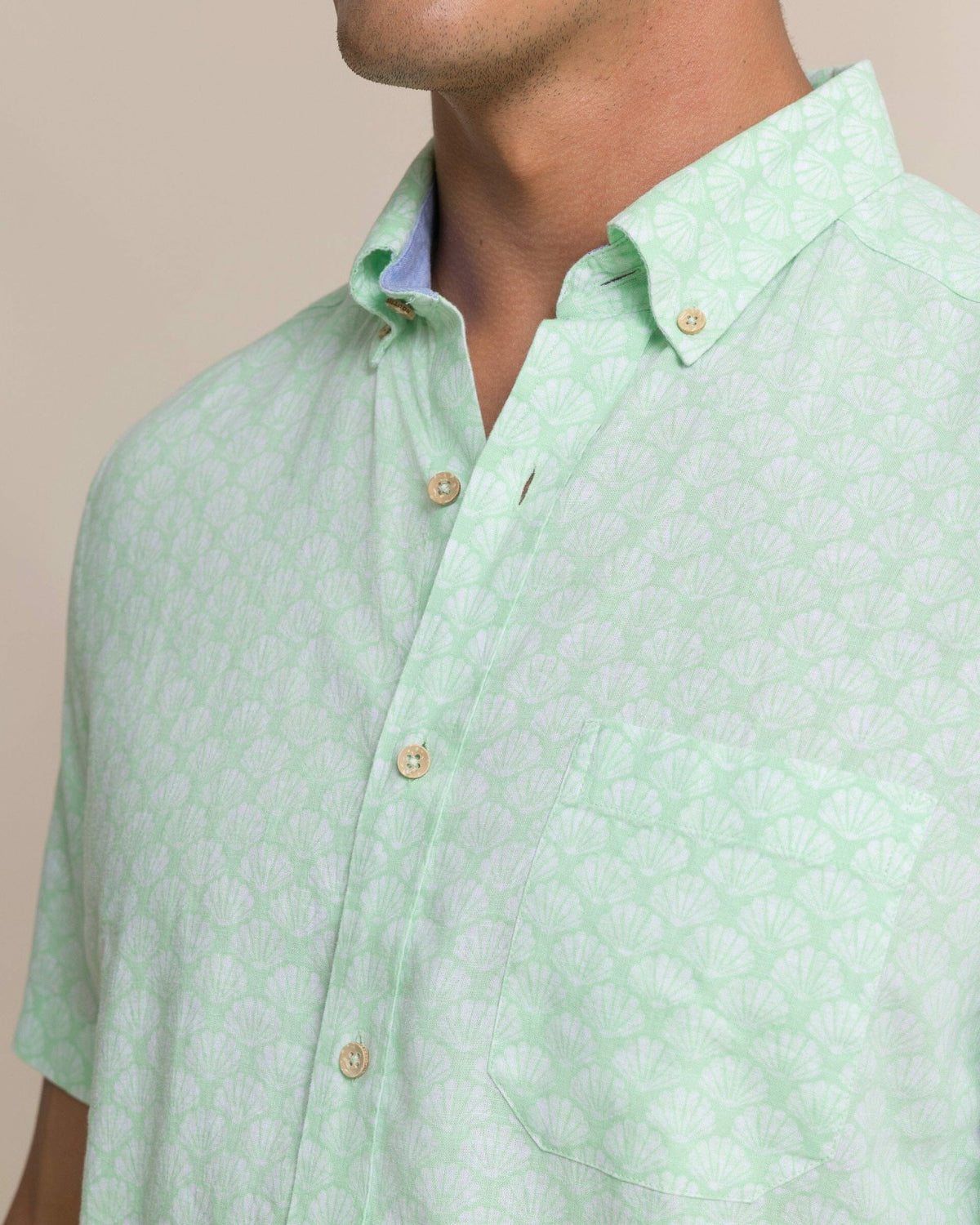 Seashell Cove Short Sleeve Sport Shirt