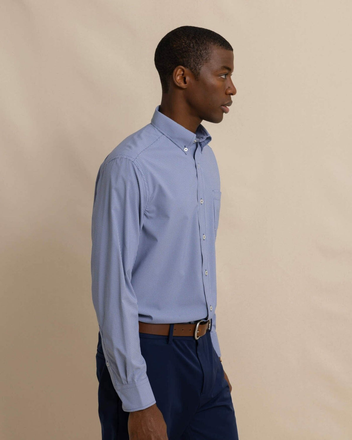 Micro Gingham brrr°® Intercoastal Sport Shirt