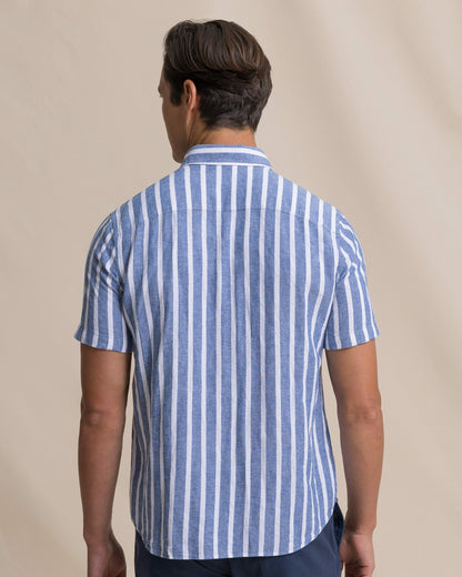 Seamark Stripe Short Sleeve Sport Shirt
