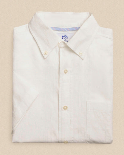 Fort Fisher Textured Short Sleeve Sport Shirt