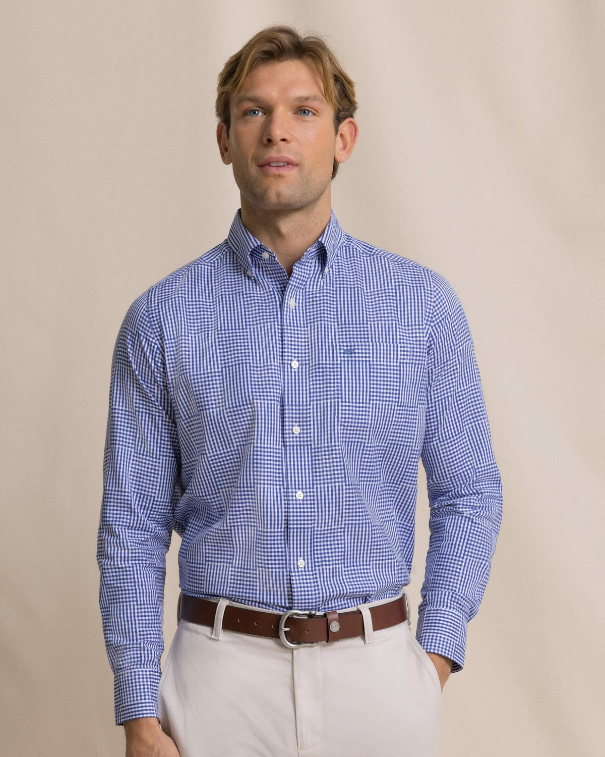 Palmetto Point Gingham Sport Shirt