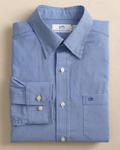 Charleston Parkwood Micro-Gingham Sport Shirt