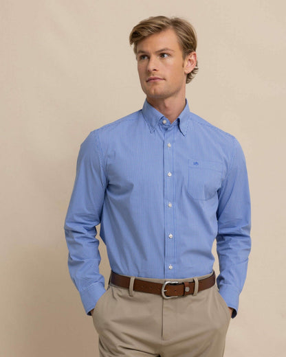 Charleston Parkwood Micro-Gingham Sport Shirt