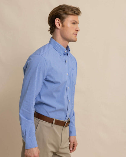 Charleston Parkwood Micro-Gingham Sport Shirt