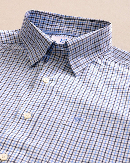 Charleston Summerton Plaid Sport Shirt - Blue