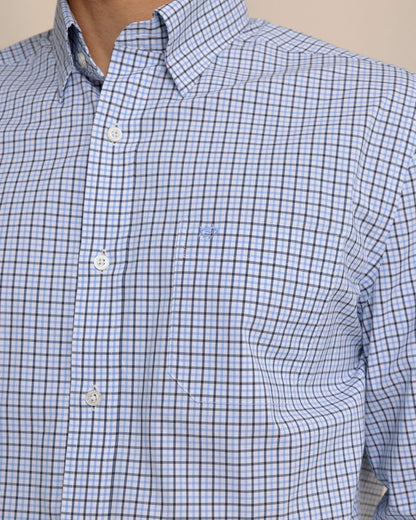 Charleston Summerton Plaid Sport Shirt - Blue