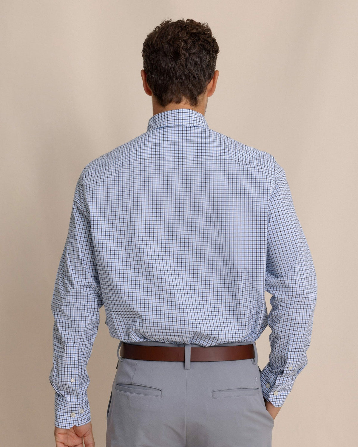 Charleston Summerton Plaid Sport Shirt - Blue