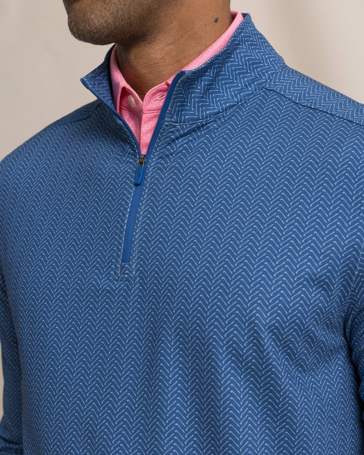Cruiser Raise The Par Printed Quarter Zip