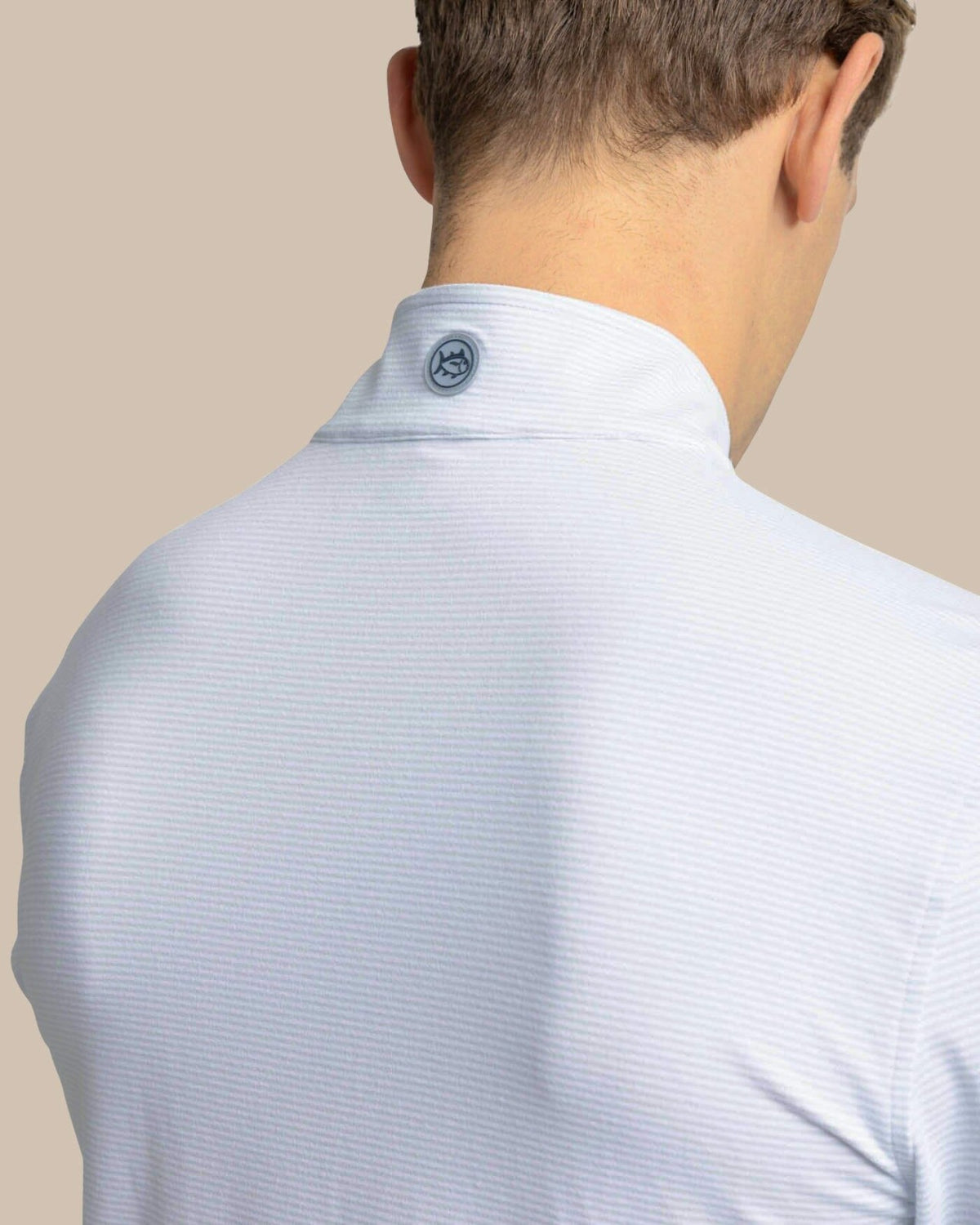 Cruiser Micro-Stripe Heather Quarter Zip
