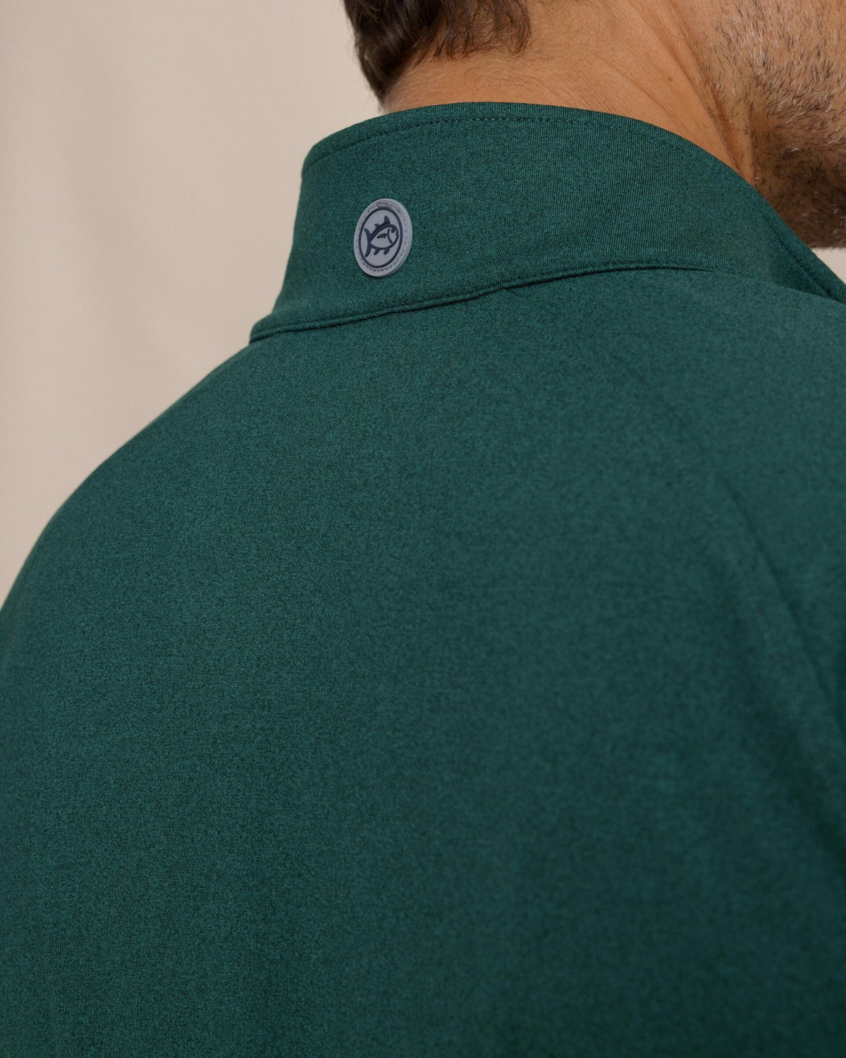 Cruiser Heather Quarter Zip Pullover - Green